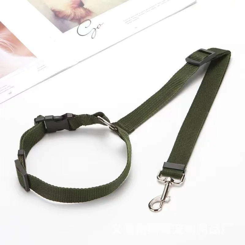 OneUP Pet Nylon Multipurpose Car Seat Belt Lead