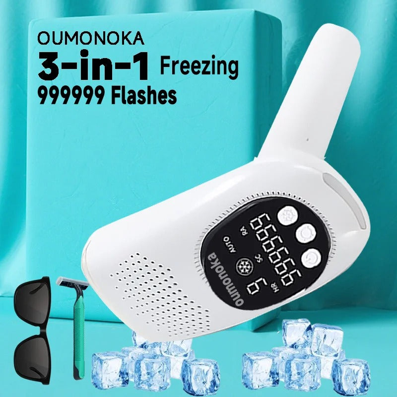 IPL Hair Remover with Cooling Effect