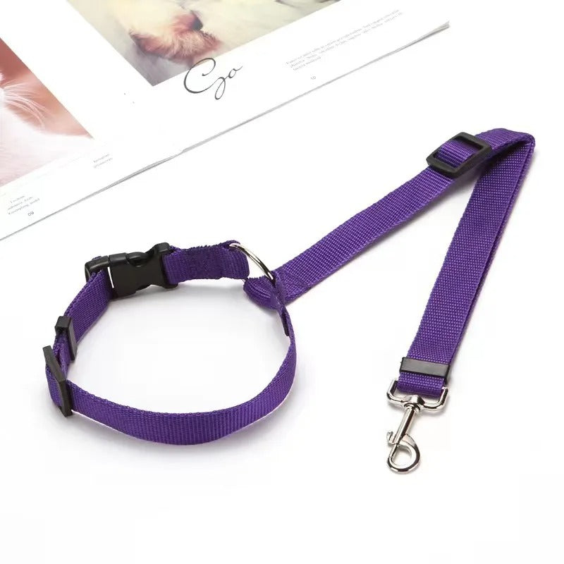 OneUP Pet Nylon Multipurpose Car Seat Belt Lead