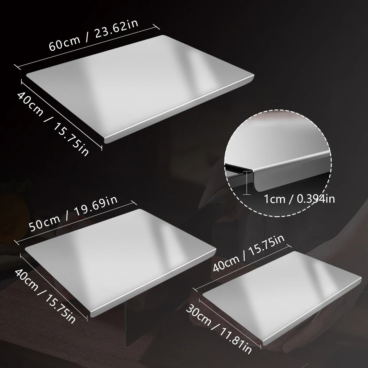 Stainless-Steel Cutting Board