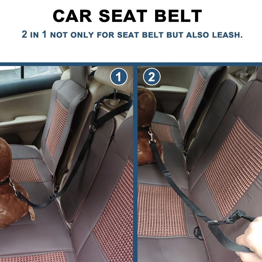 OneUP Pet Nylon Multipurpose Car Seat Belt Lead