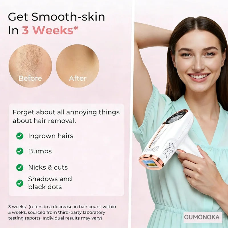 IPL Hair Remover with Cooling Effect