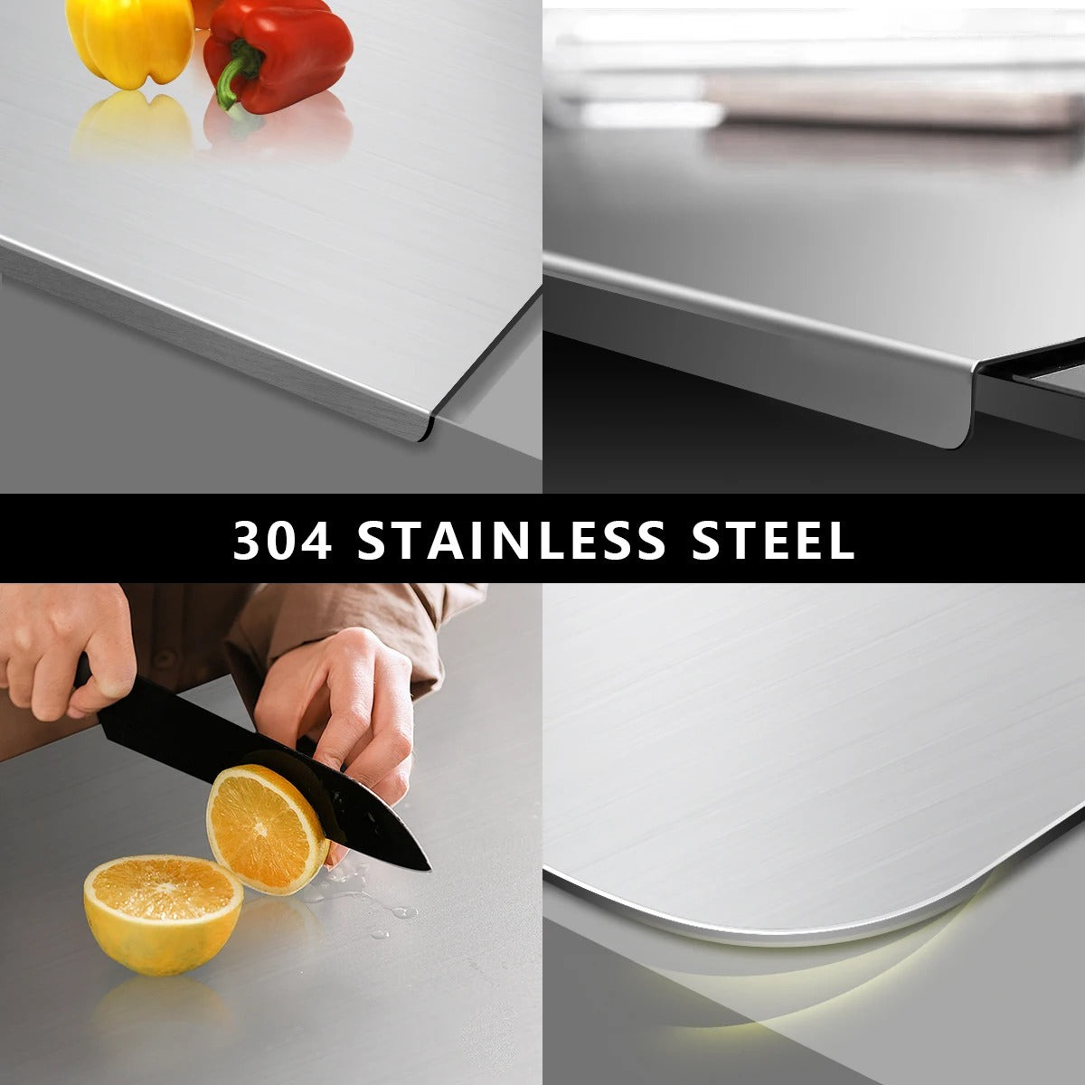 Stainless-Steel Cutting Board
