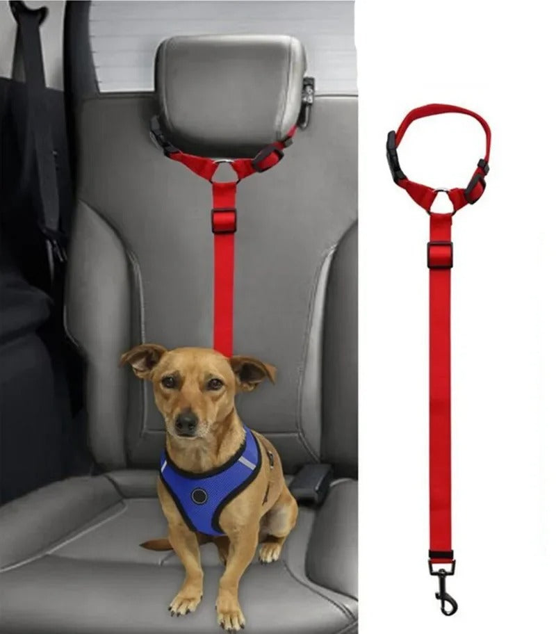 OneUP Pet Nylon Multipurpose Car Seat Belt Lead