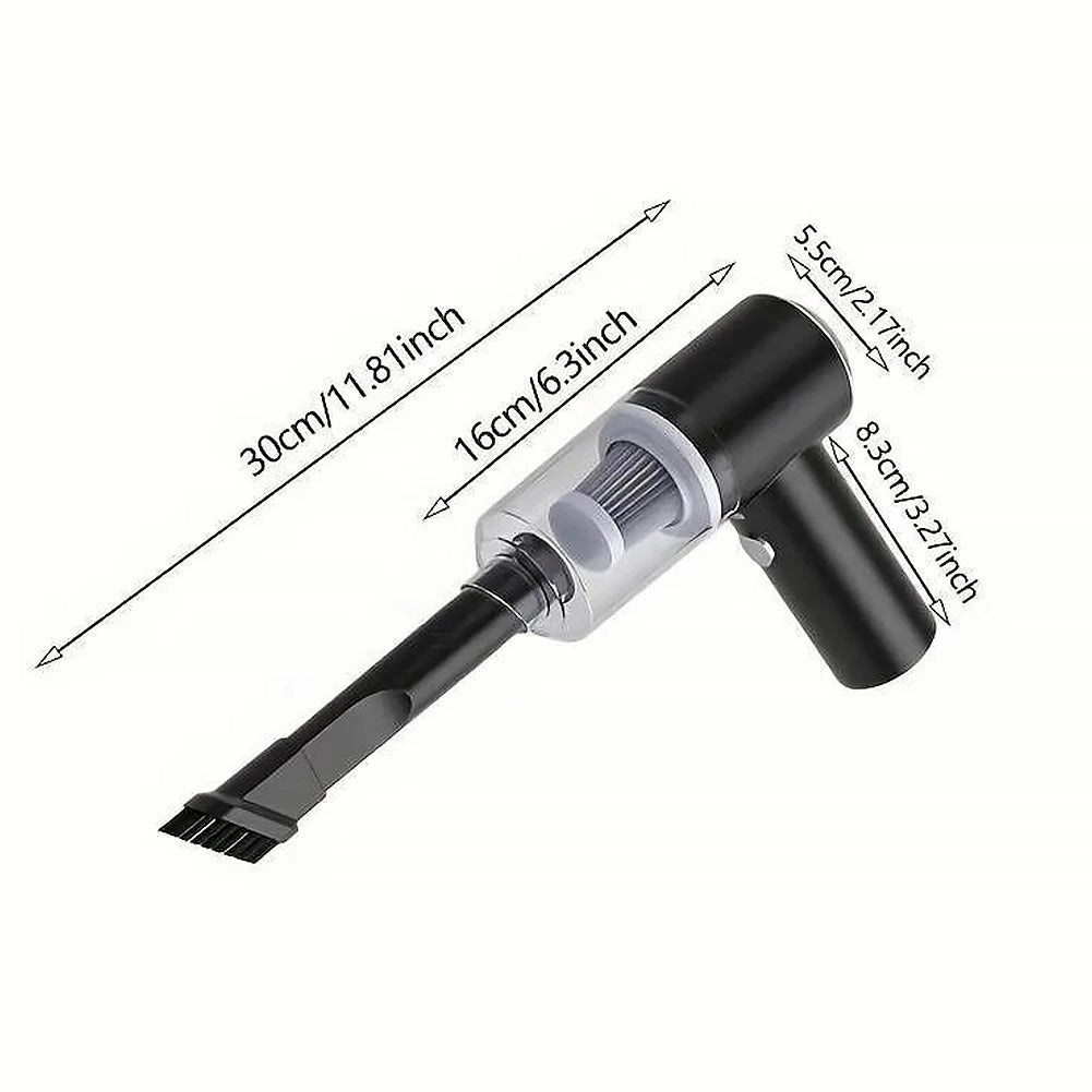 Mini Portable Cleaner Dual Use Cordless Handheld Vacuum Cleaner