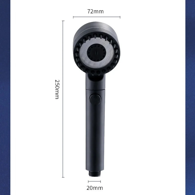 High-Pressure 3-Mode Filter Shower Head