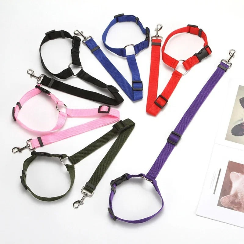 OneUP Pet Nylon Multipurpose Car Seat Belt Lead