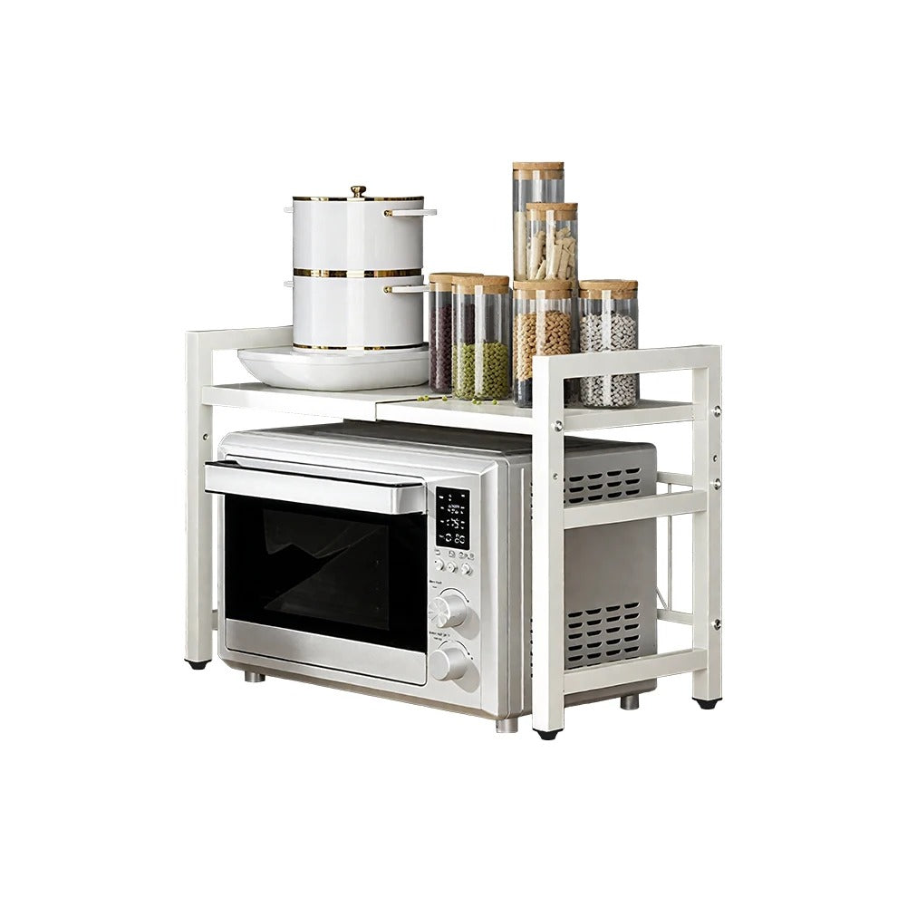 Microwave Adjustable Storage Shelf Stand