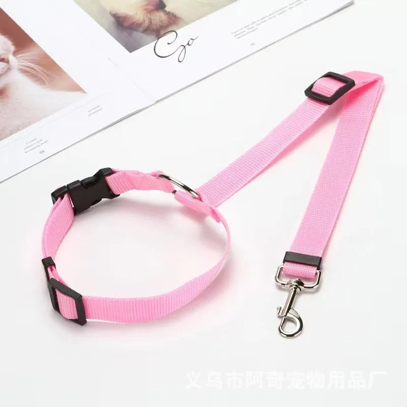 OneUP Pet Nylon Multipurpose Car Seat Belt Lead